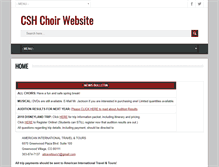 Tablet Screenshot of cshchoir.org